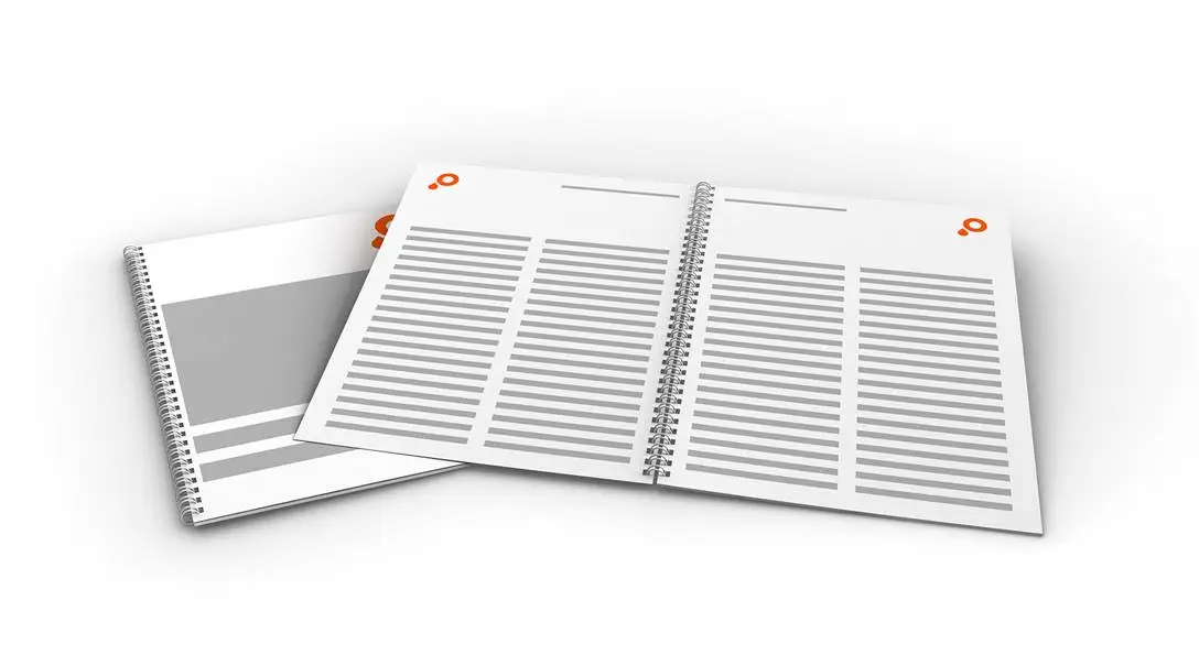 Article Reliure à anneaux