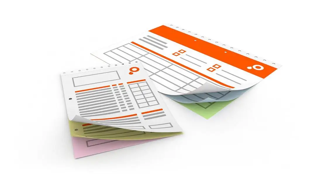 Article Liasses à souche détachable