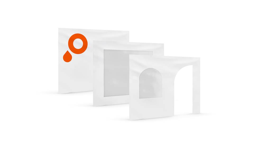 Article Murs pour tonnelles pliables