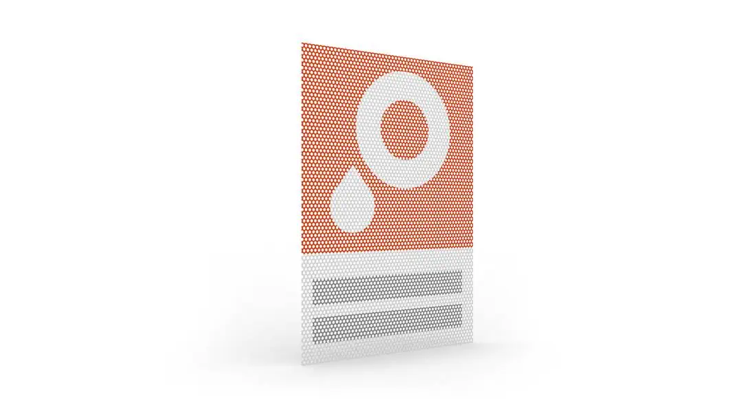 Article Adhésifs microperforés