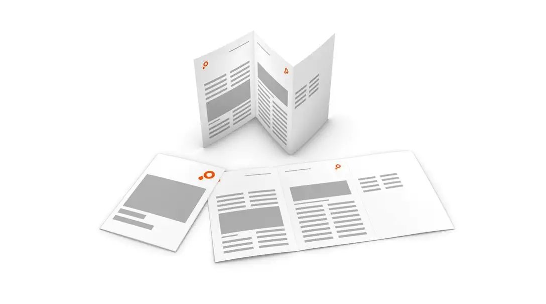 Article pli accordéon