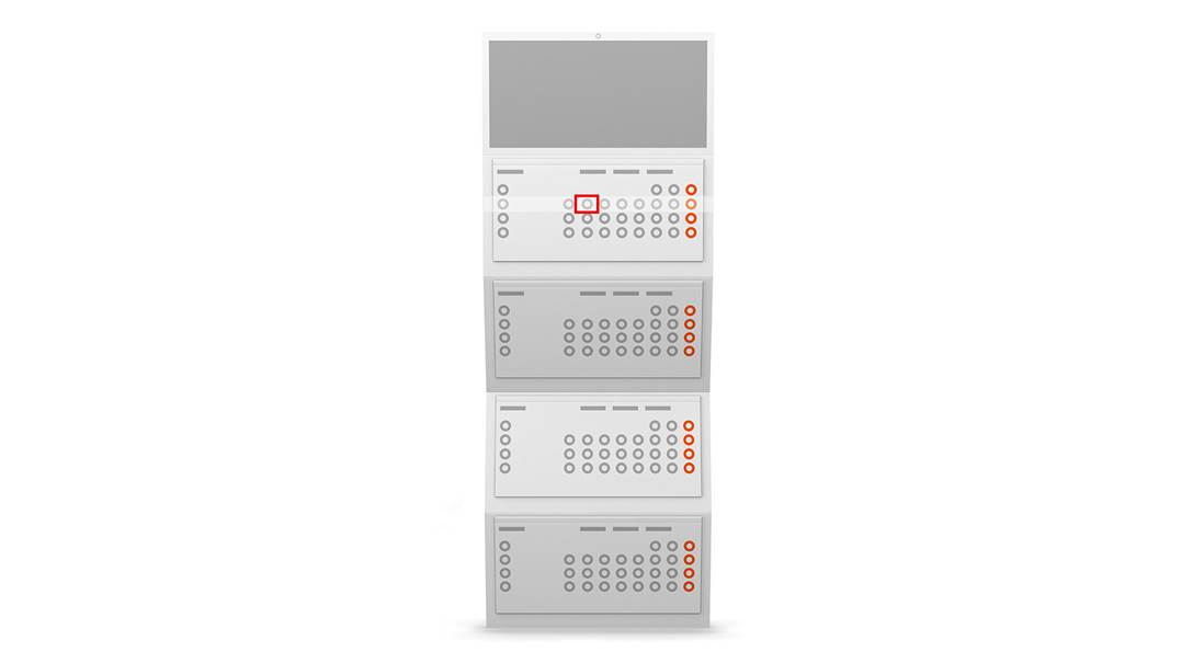 Article Calendriers mensuels multiblocs