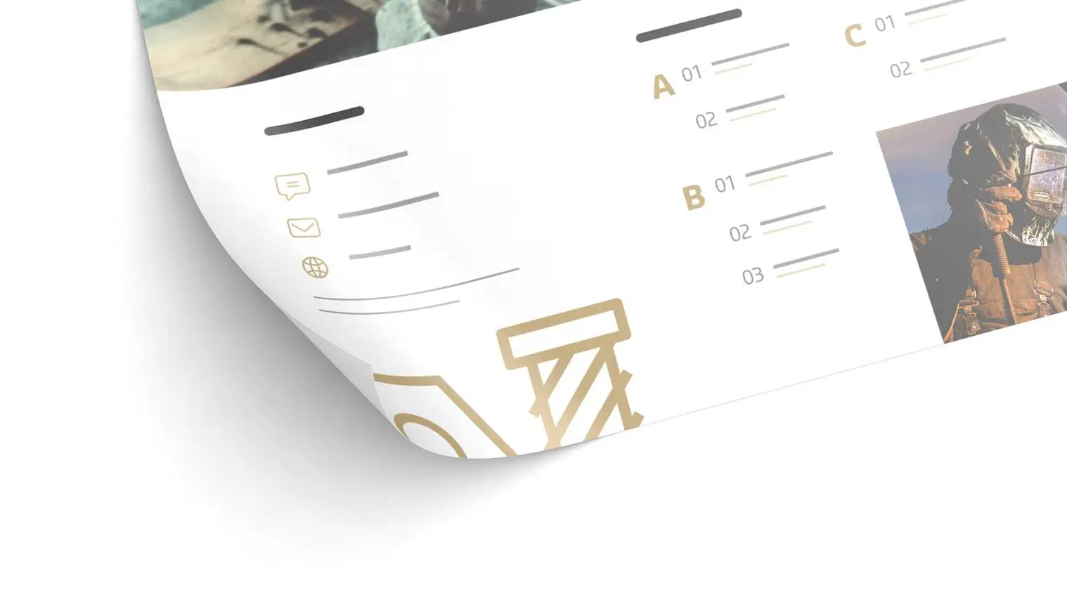 Feuilles d'impression plano avec papier offset