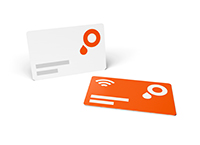 Cartes RFID en plastique