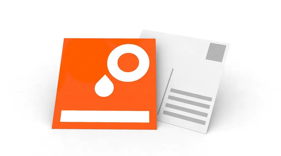 Article Cartes postales carrées