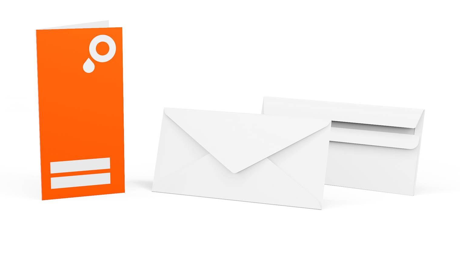 Cartes de vœux format long avec enveloppes Article Cartes de vœux format long avec enveloppes