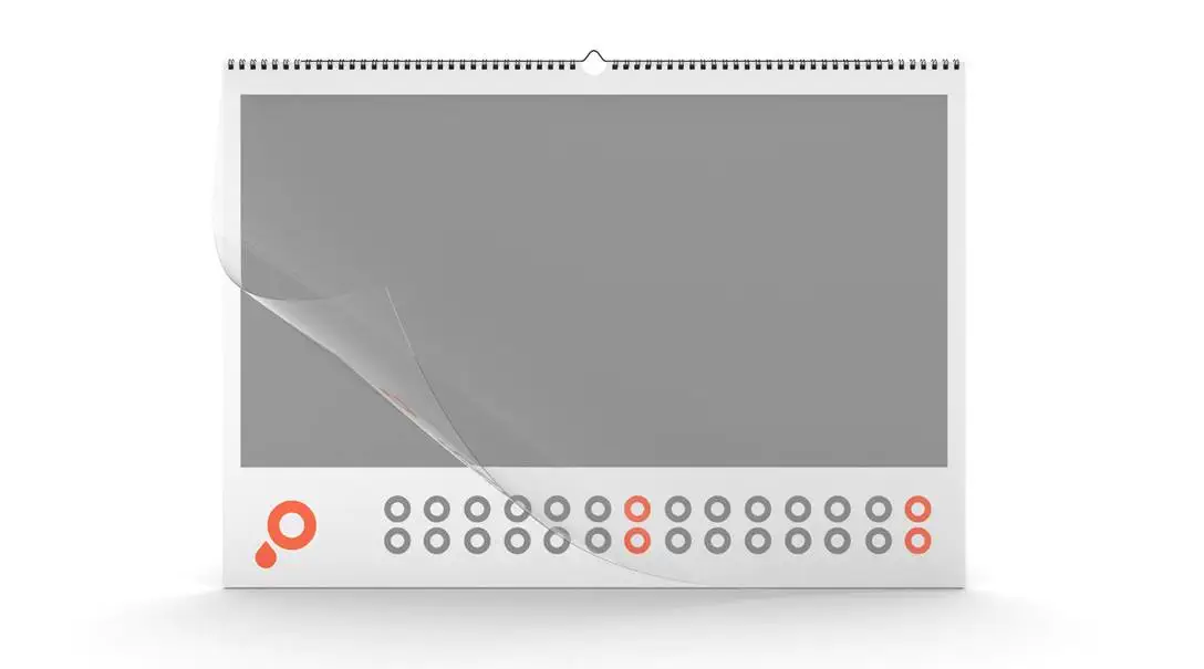 Article Calendriers muraux avec couverture PVC