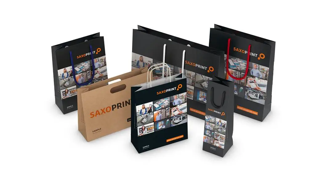 Article Échantillons Sacs en papier