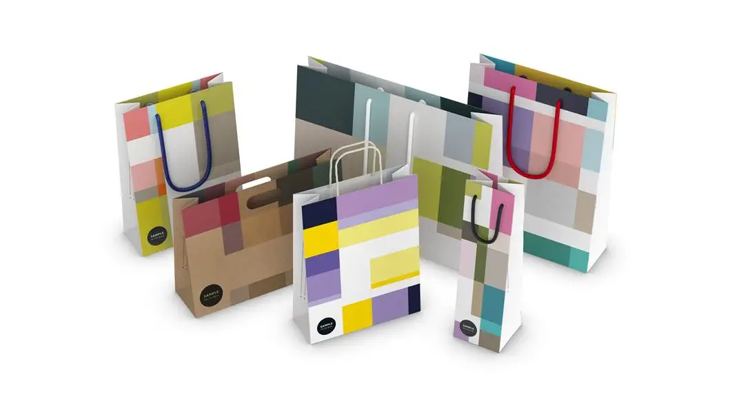 Article Échantillons Sacs en papier neutres