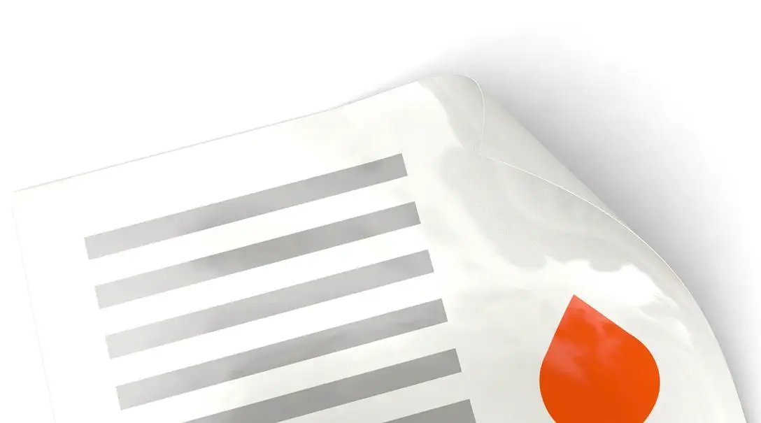 Article Avec vernis UV