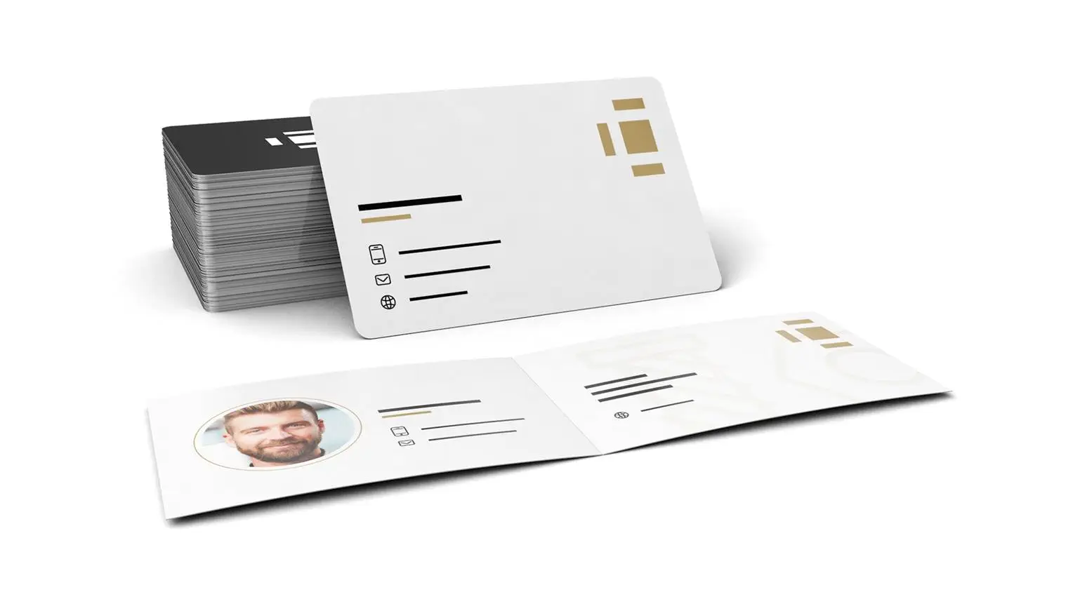 Conception et création de cartes de visite